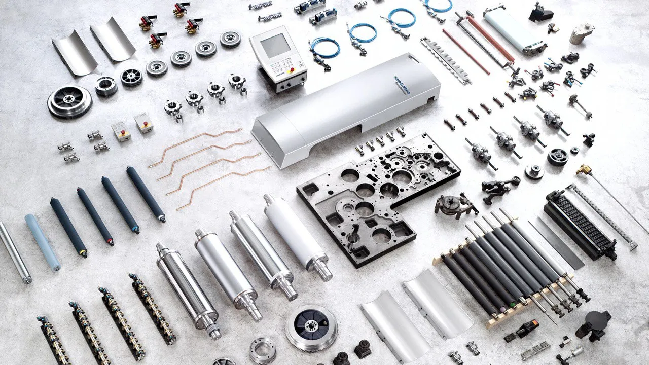 printing machine parts